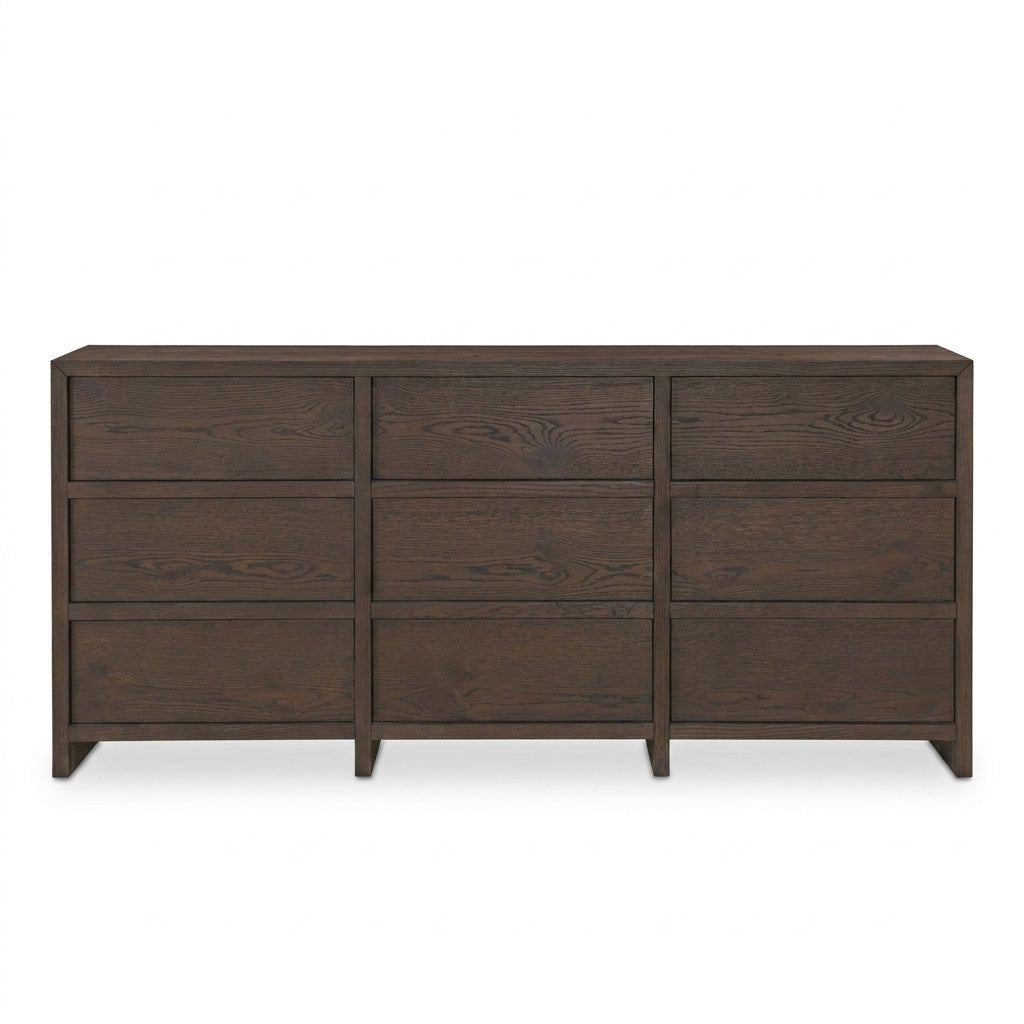 Jarrett 9 Drawer Dresser Brown - Altera
