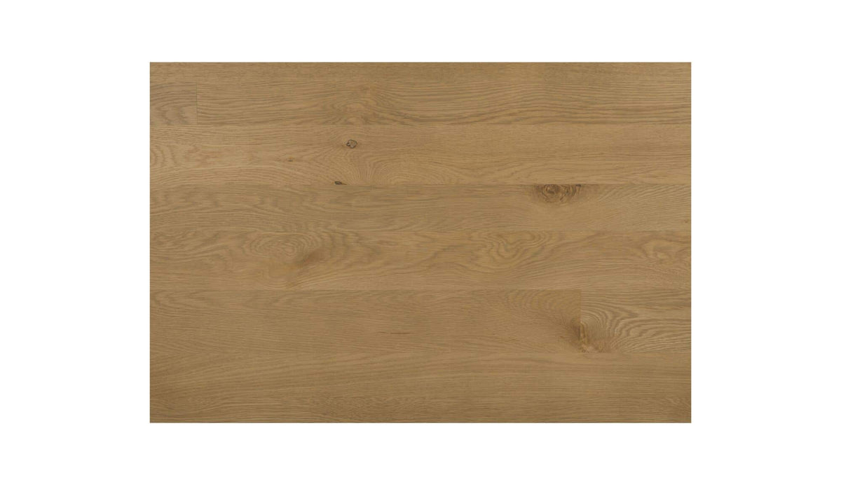 Salcombe Dining Table in Heritage Brown, solid oak detail, view 5