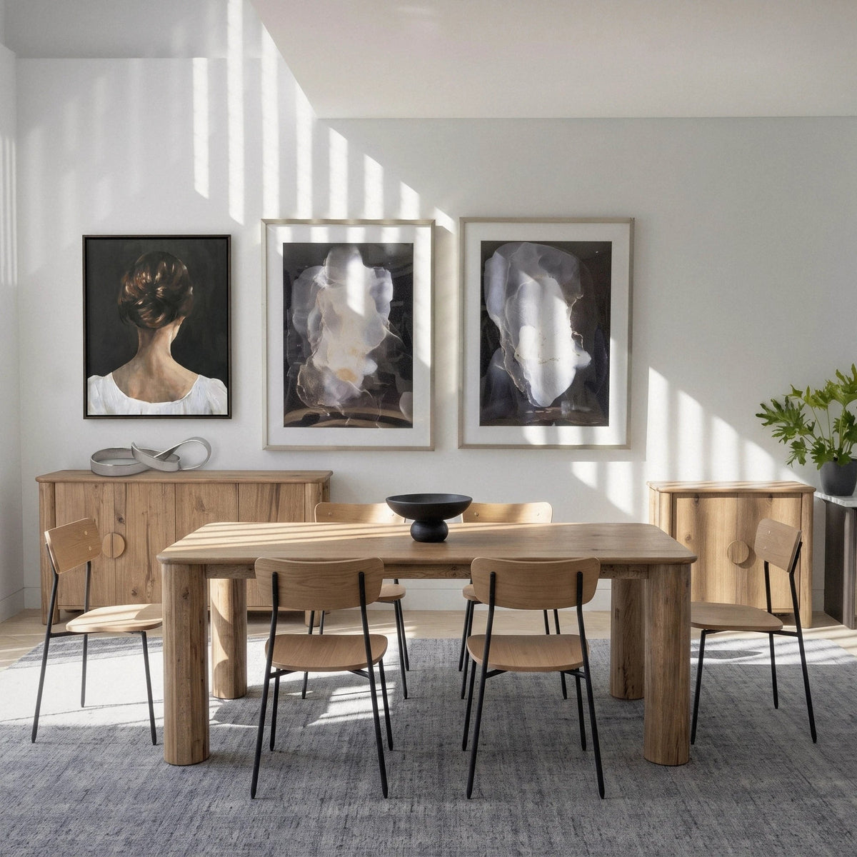 Jokkmokk Oak Dining Set - Altera