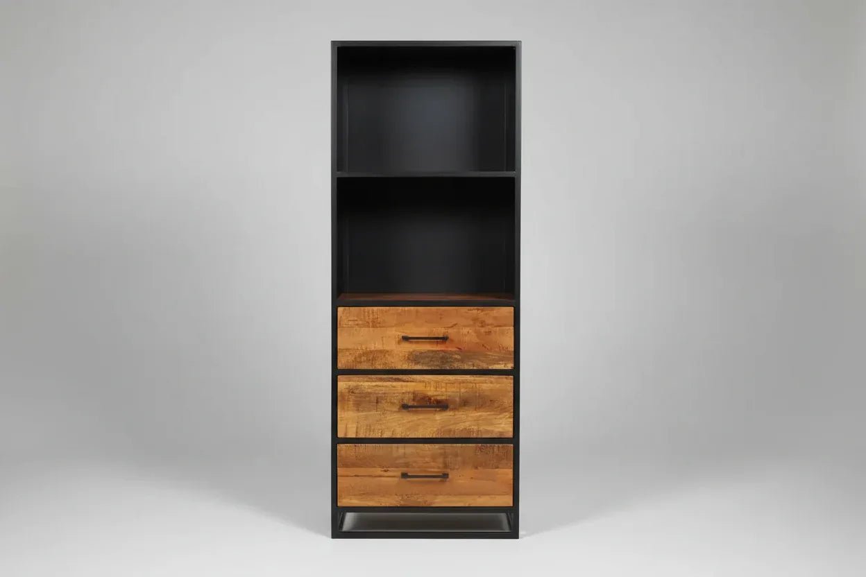 Kanpur Industrial Style Bookcase - Altera