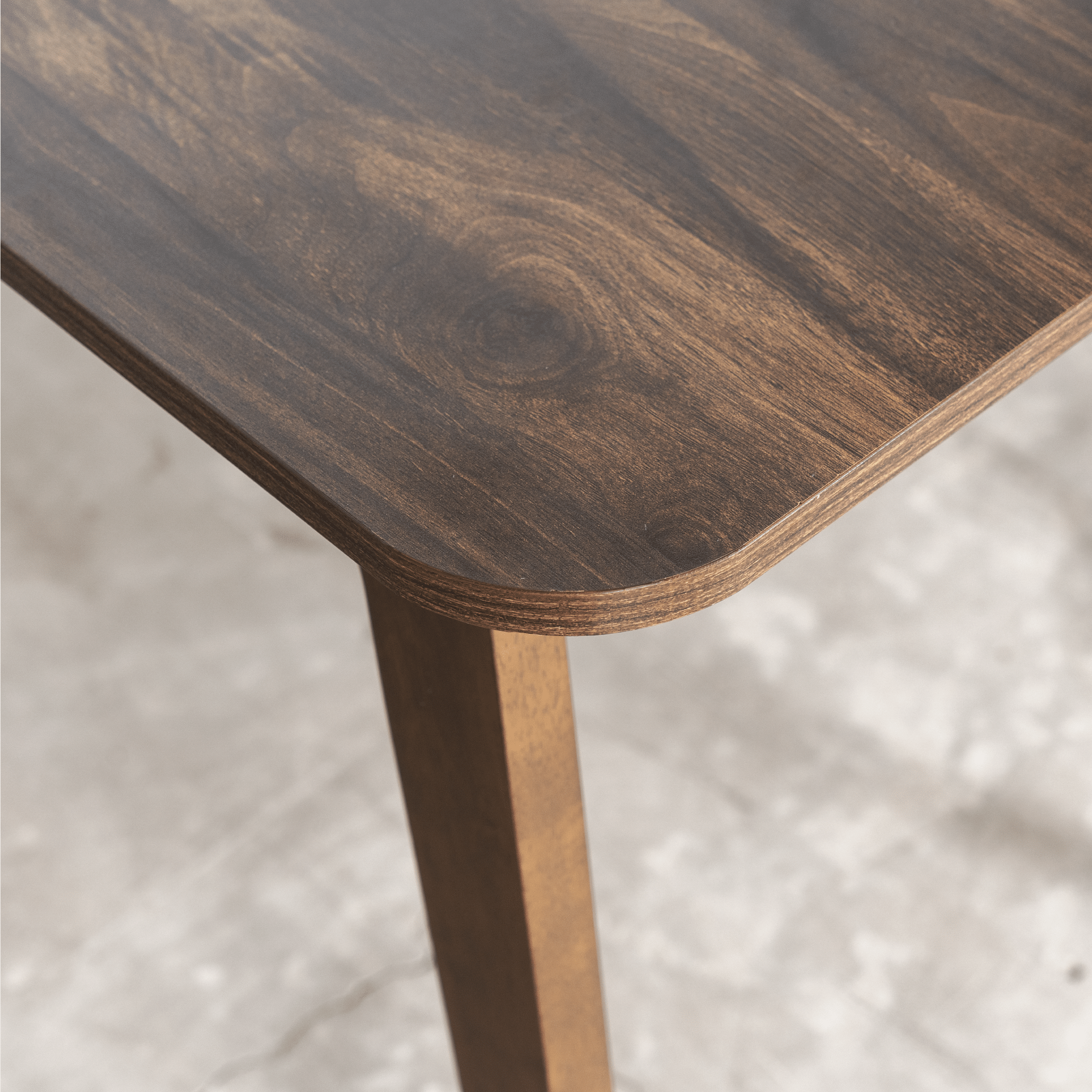 Koster Brown Wood 4 - Seat Dining Set - Altera