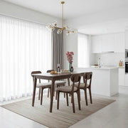 Koster Brown Wood 4 - Seat Dining Set - Altera