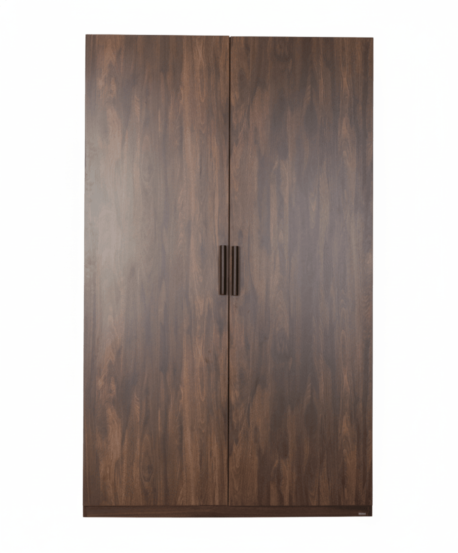 Koster Brown Wooden Wardrobe - Altera