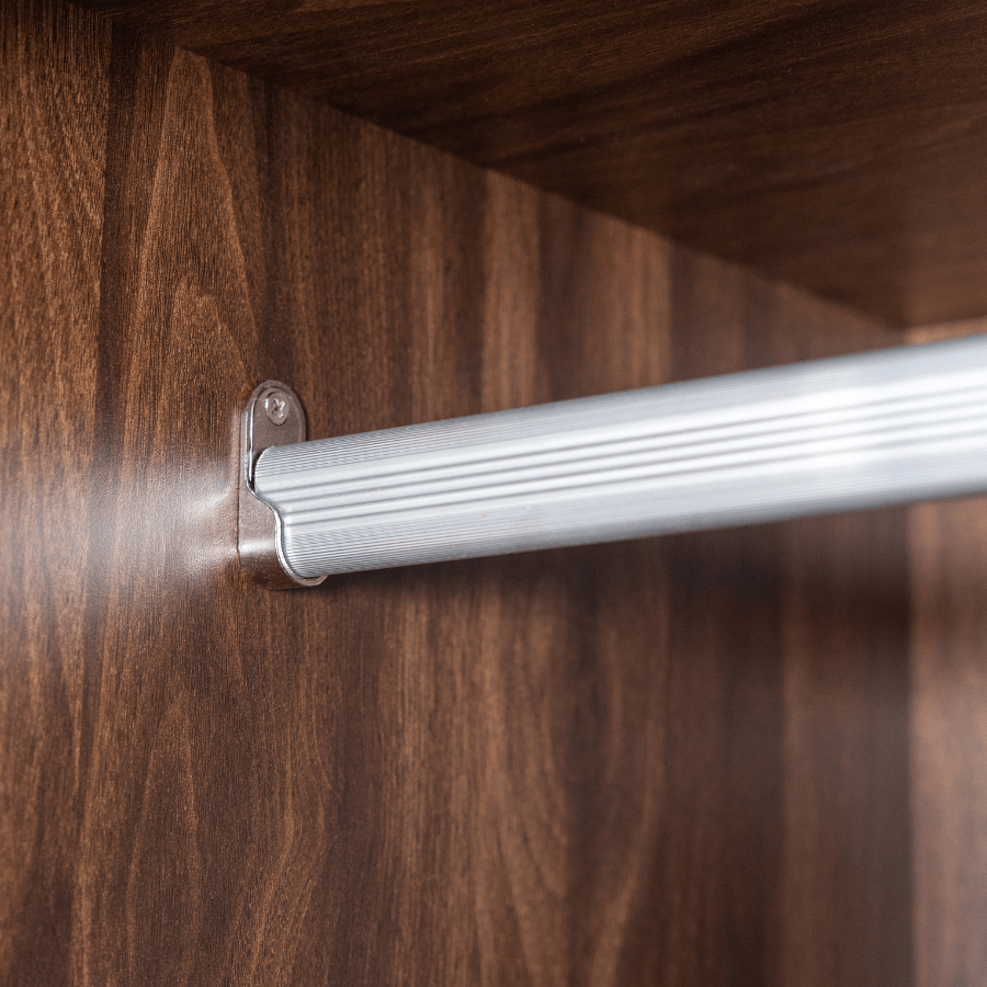 Koster Brown Wooden Wardrobe - Altera