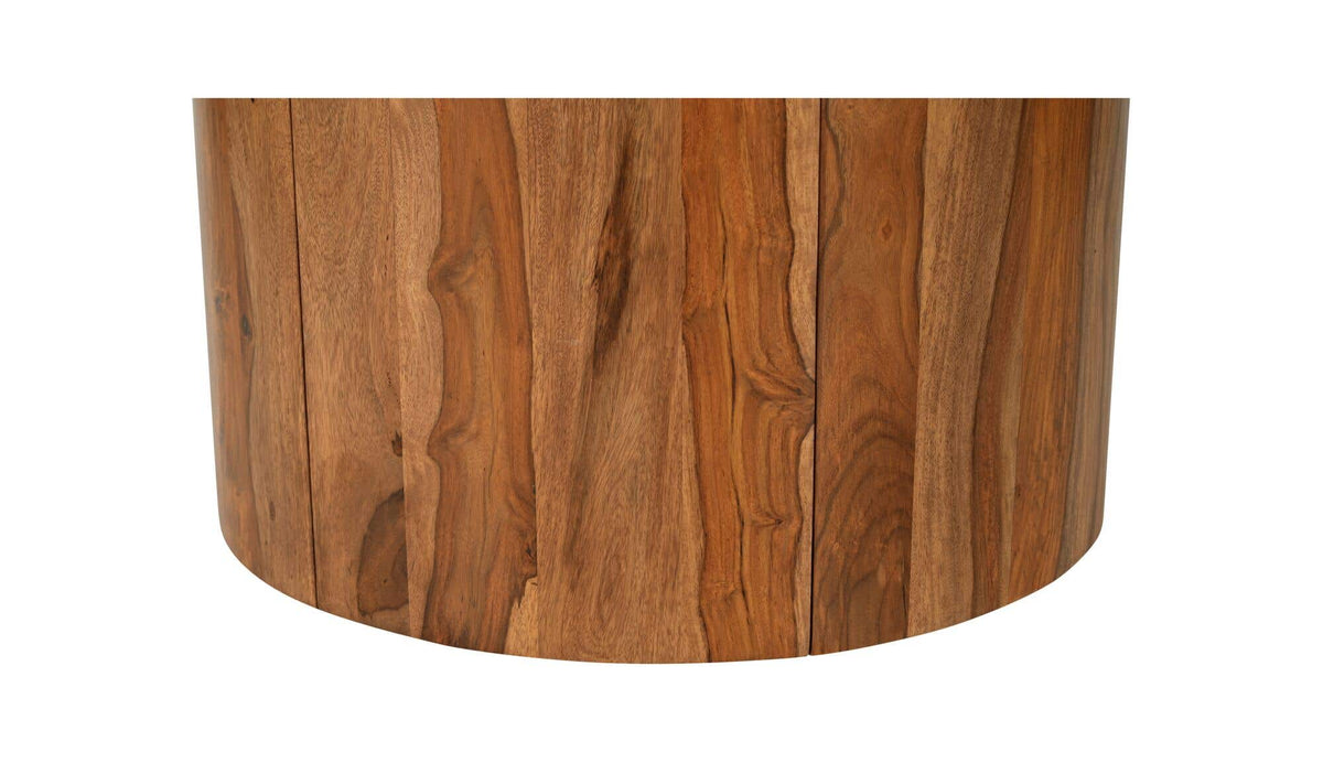 Telford Dining Table in Brown, sheesham wood detail, view 3