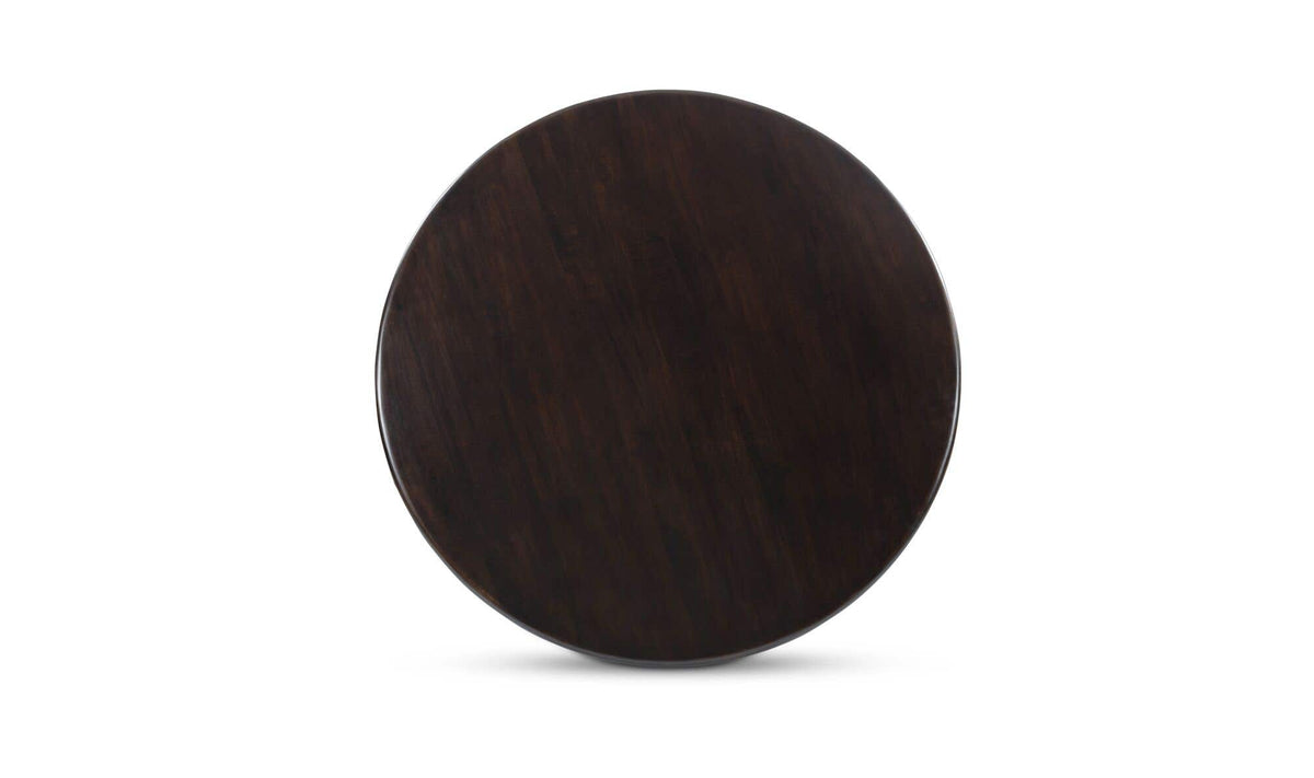 Modica Dining Table in Brown, top view