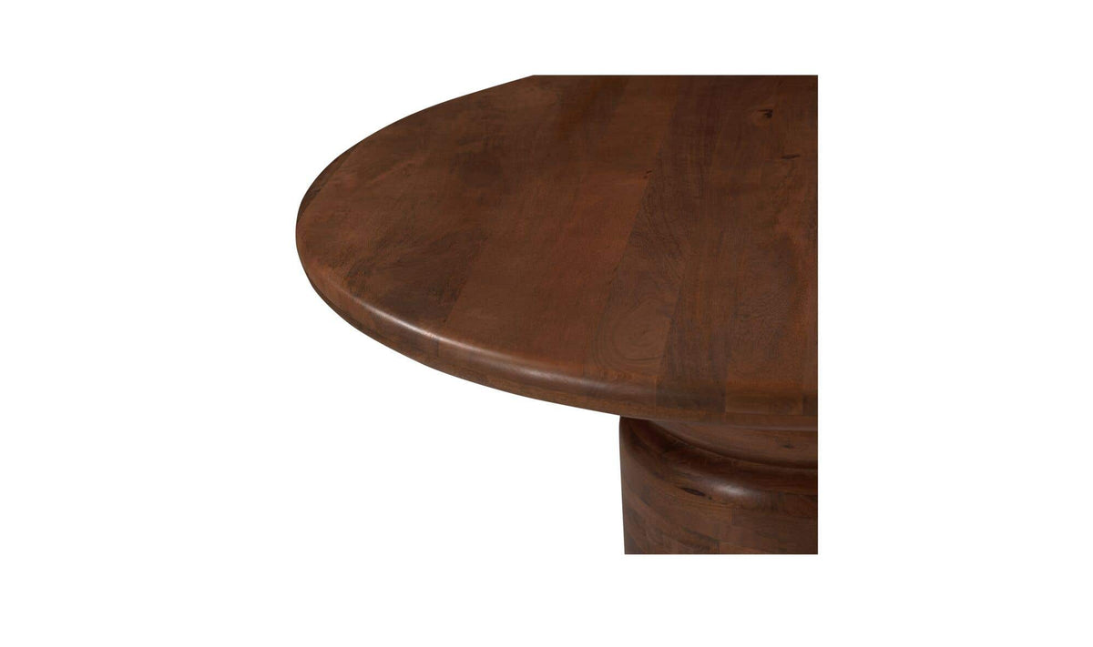 Modica Dining Table in Natural, mango wood detail, view 2