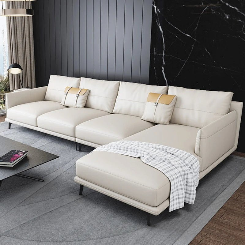 L21 Large Modern L - Shape Corner Sofa with Premium Customizable Upholstery - Altera