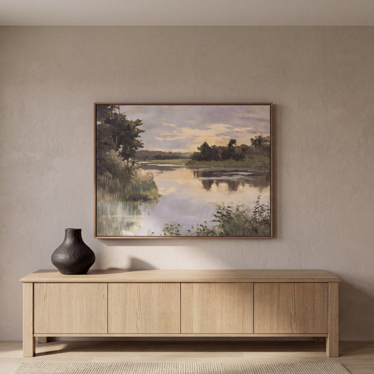 Lacanau Framed Painting - Altera