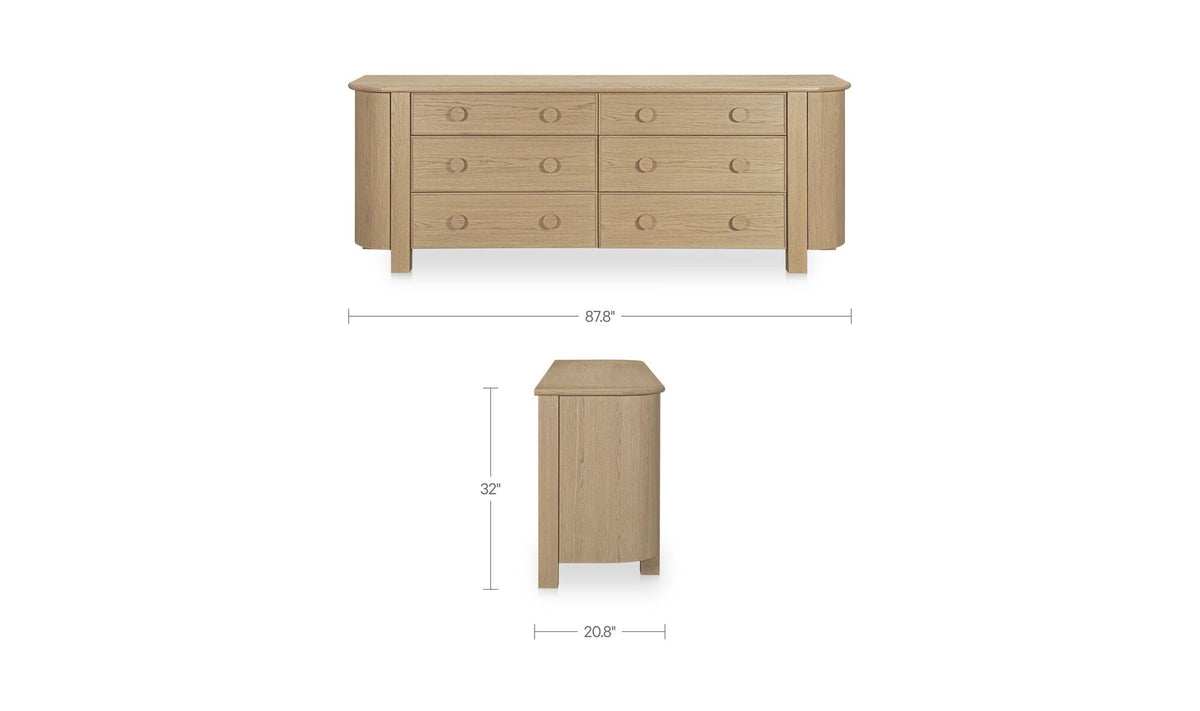 Lachlan 6 Drawer Dresser - Altera