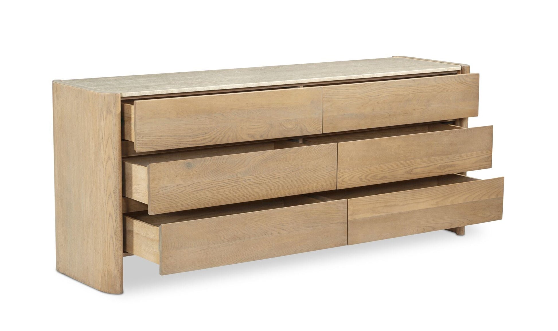 Larsson 6 Drawer Dresser Natural - Altera