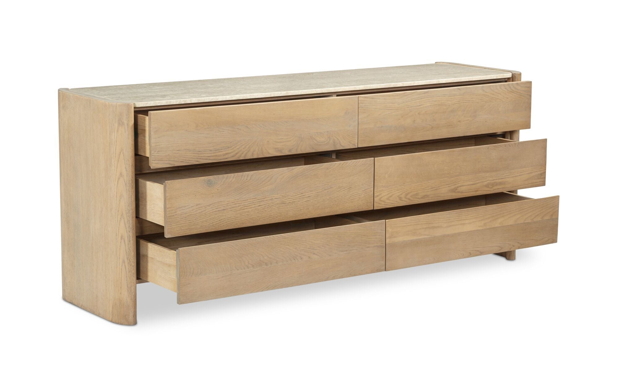 Larsson 6 Drawer Dresser Natural - Altera