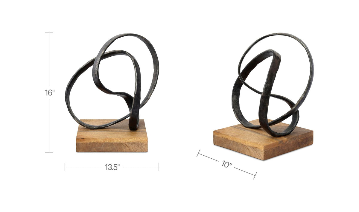 Lechlade Cast Aluminum Sculpture - Altera