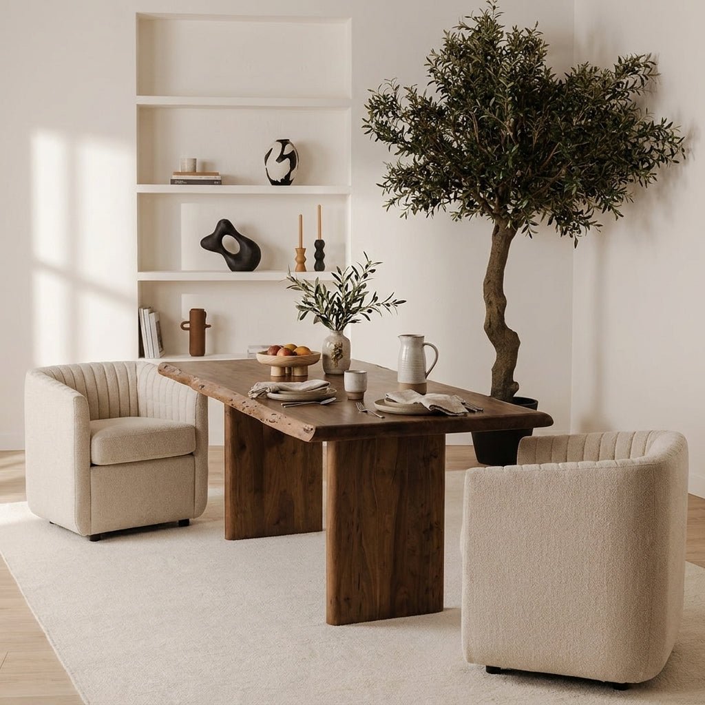 Lena Large Dining Table Brown - Altera