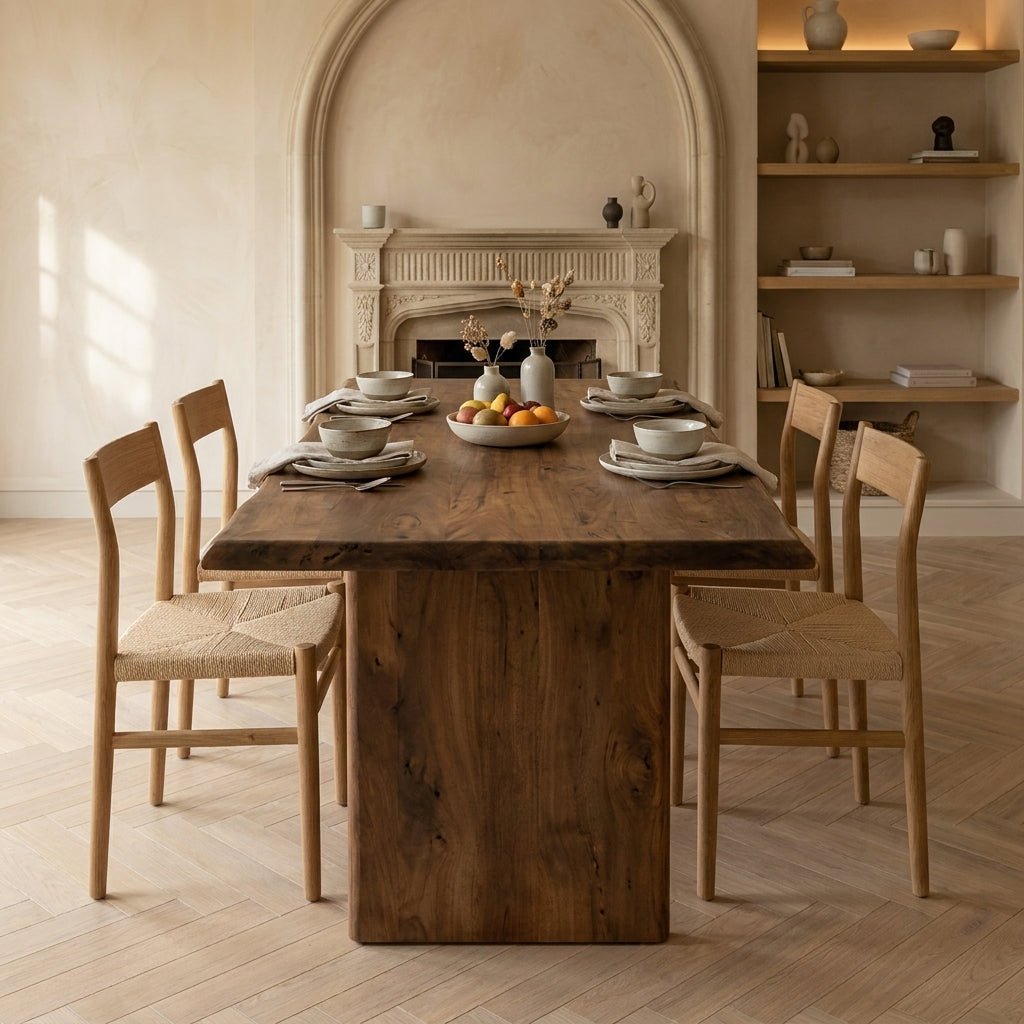 Lena Large Dining Table Brown - Altera