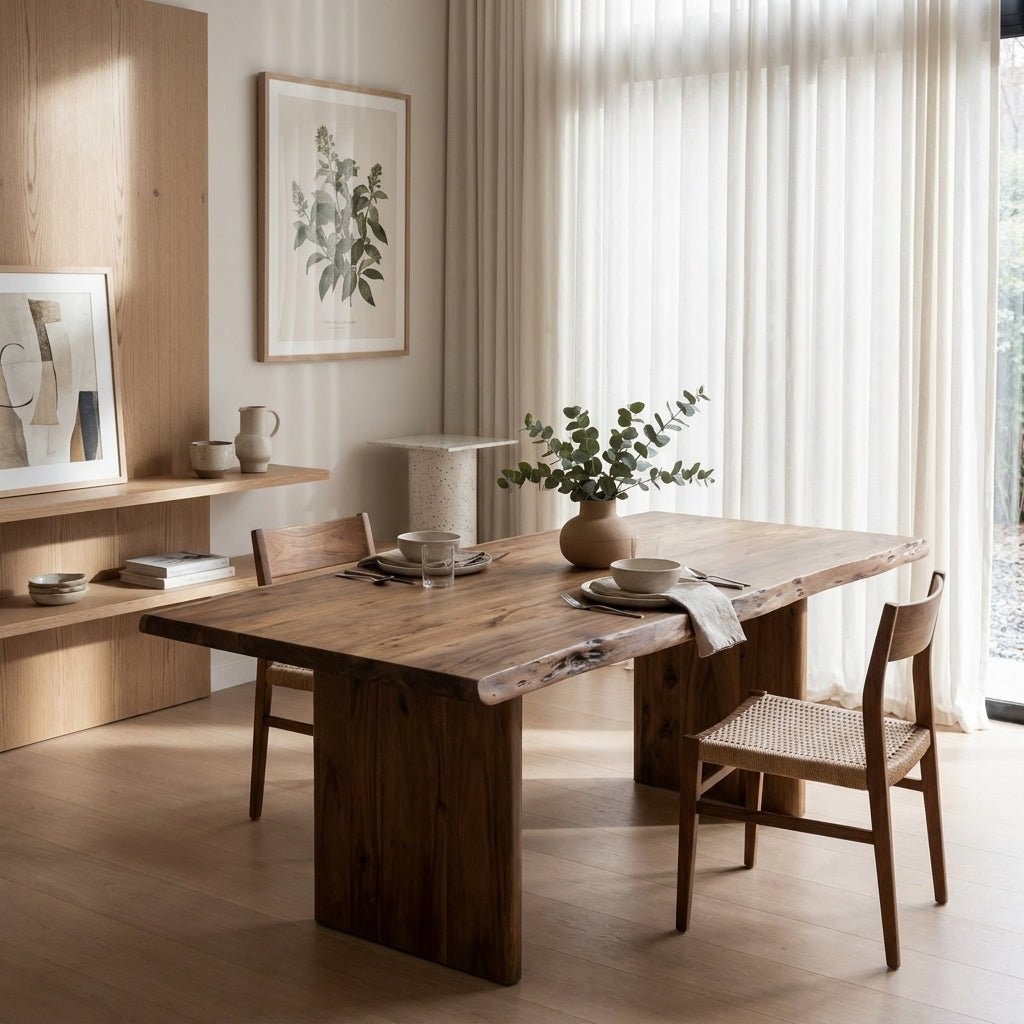 Lena Large Dining Table Brown - Altera