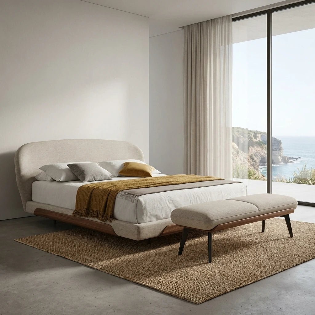 Linden Modern Upholstered Bed - Altera