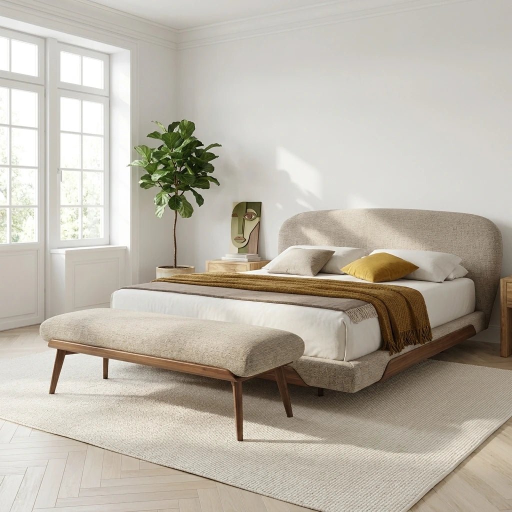 Linden Modern Upholstered Bed - Altera