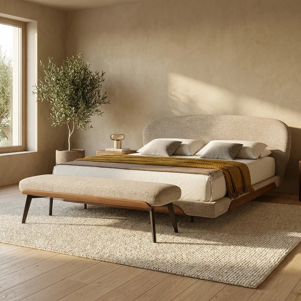 Linden Modern Upholstered Bed - Altera