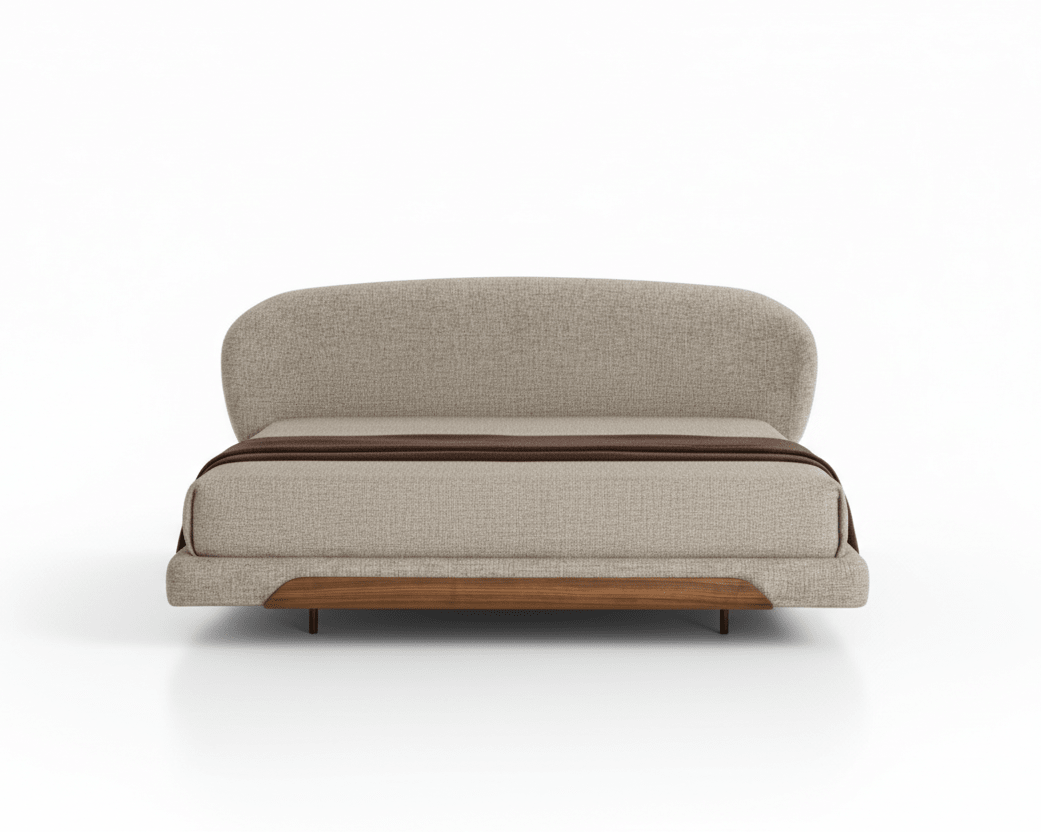Linden Modern Upholstered King Bed - Altera