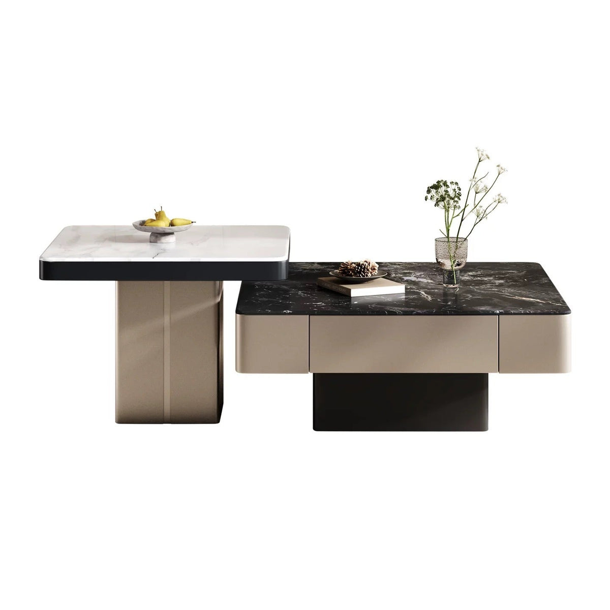 Livorno Coffee Table & Side Table - Altera