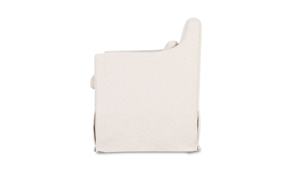 Lorna Slipcover Dining Chair Beige - Altera