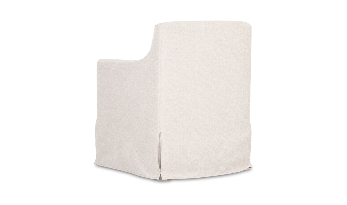 Lorna Slipcover Dining Chair Beige - Altera