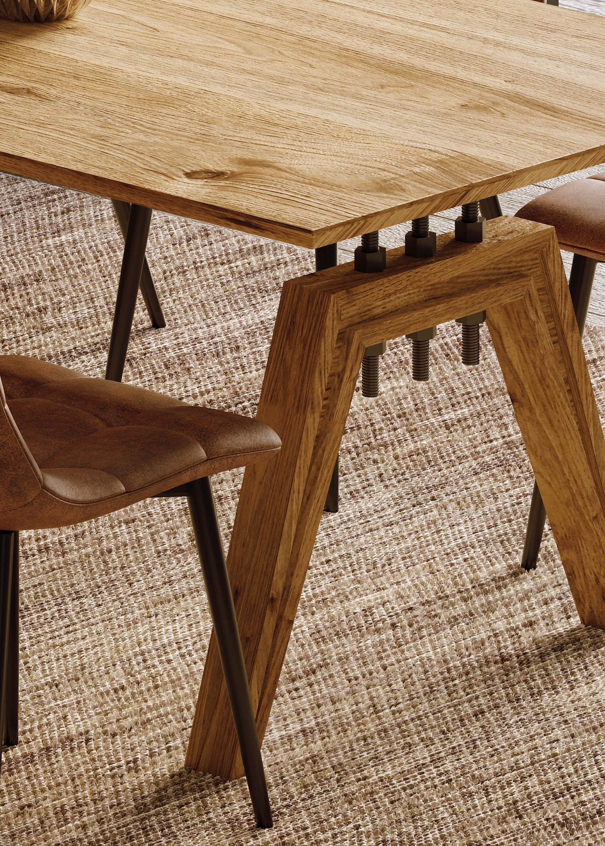 Lucca Acacia Dining Set - Altera