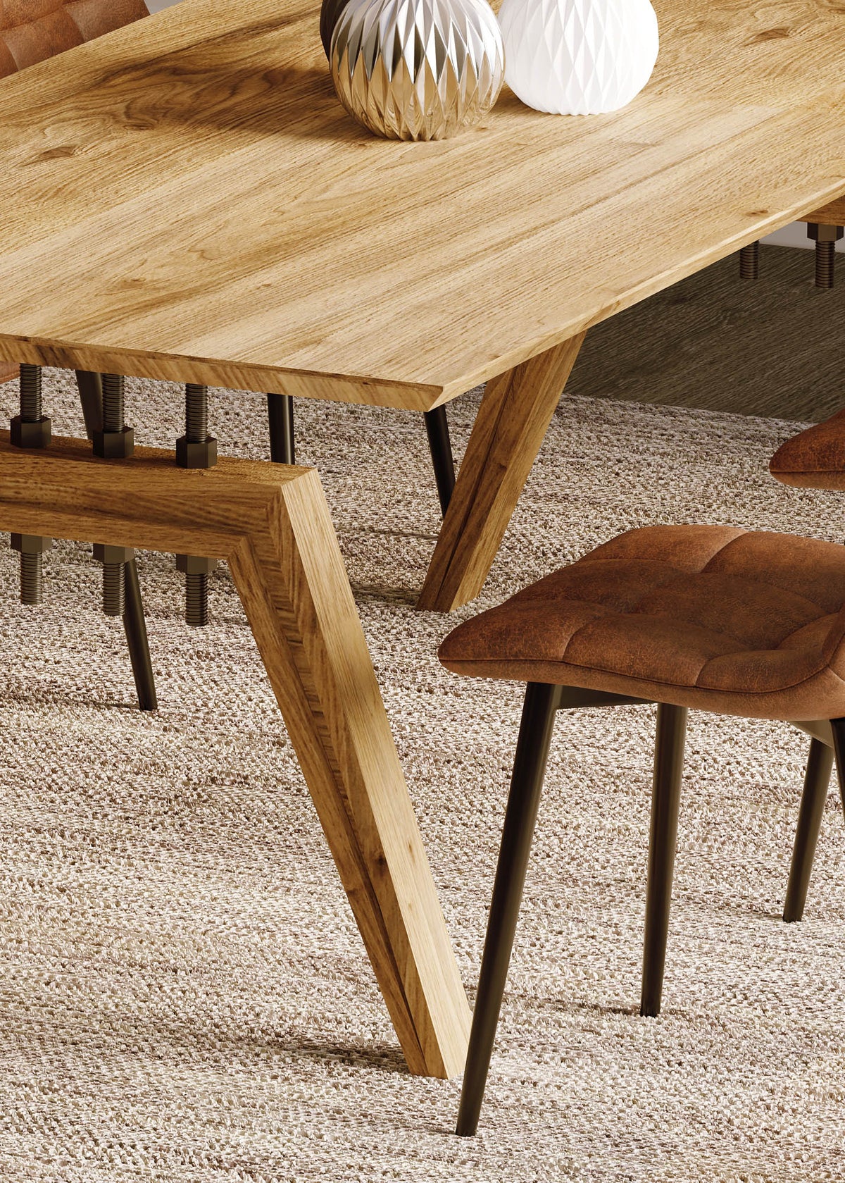 Lucca Acacia Dining Set - Altera