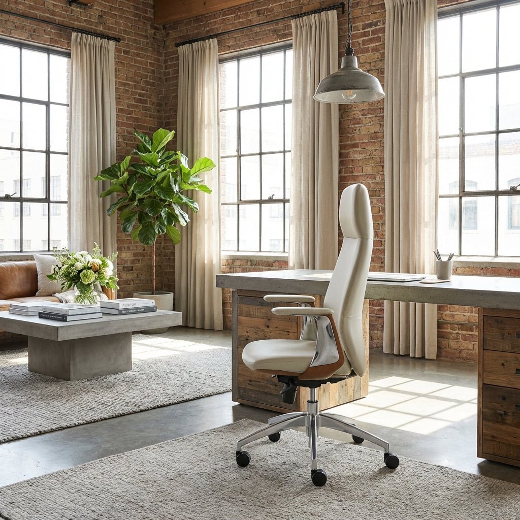 Lucerne Executive Full - Leather Chair - Altera