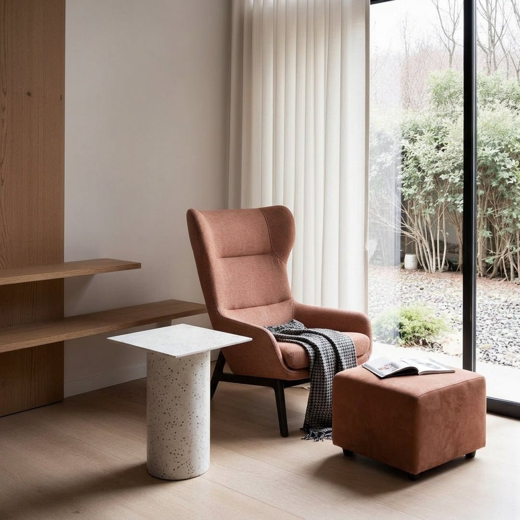 Lusaka Chair & Footstool - Altera