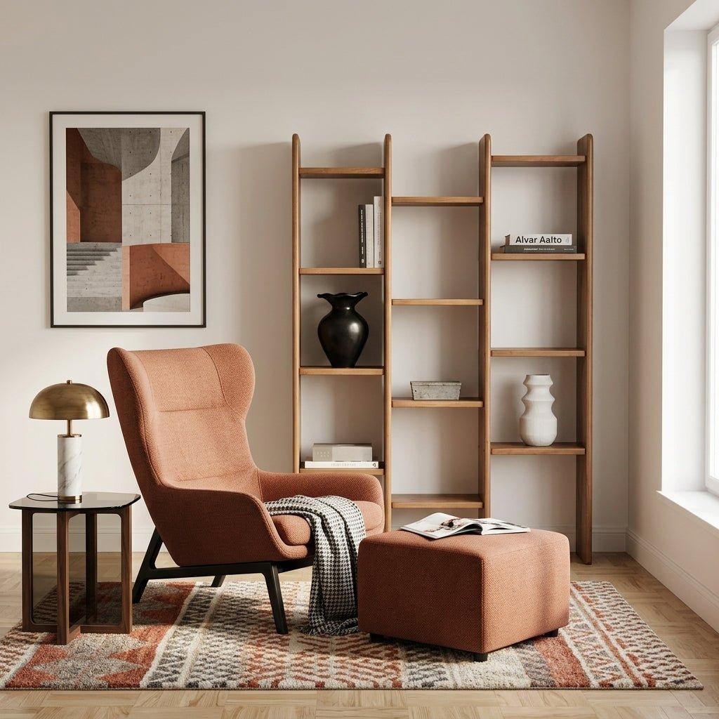 Lusaka Chair & Footstool - Altera