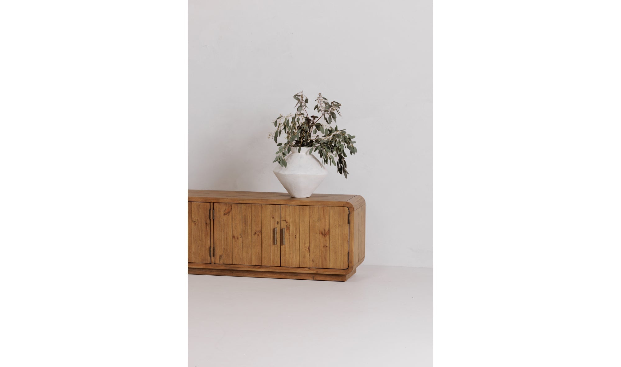 Machala Media Cabinet in Rustic Blonde - Altera