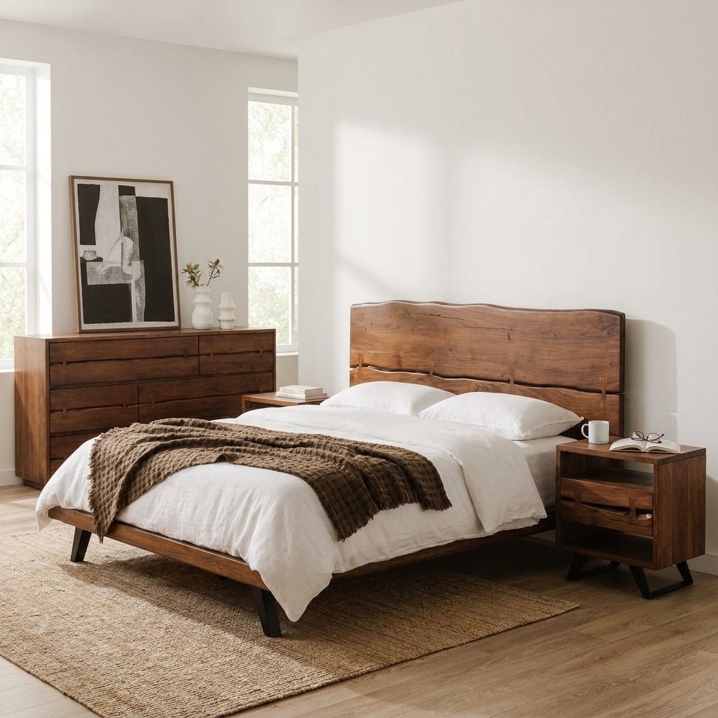 Mahajanga Platform Bed Bundle - Altera