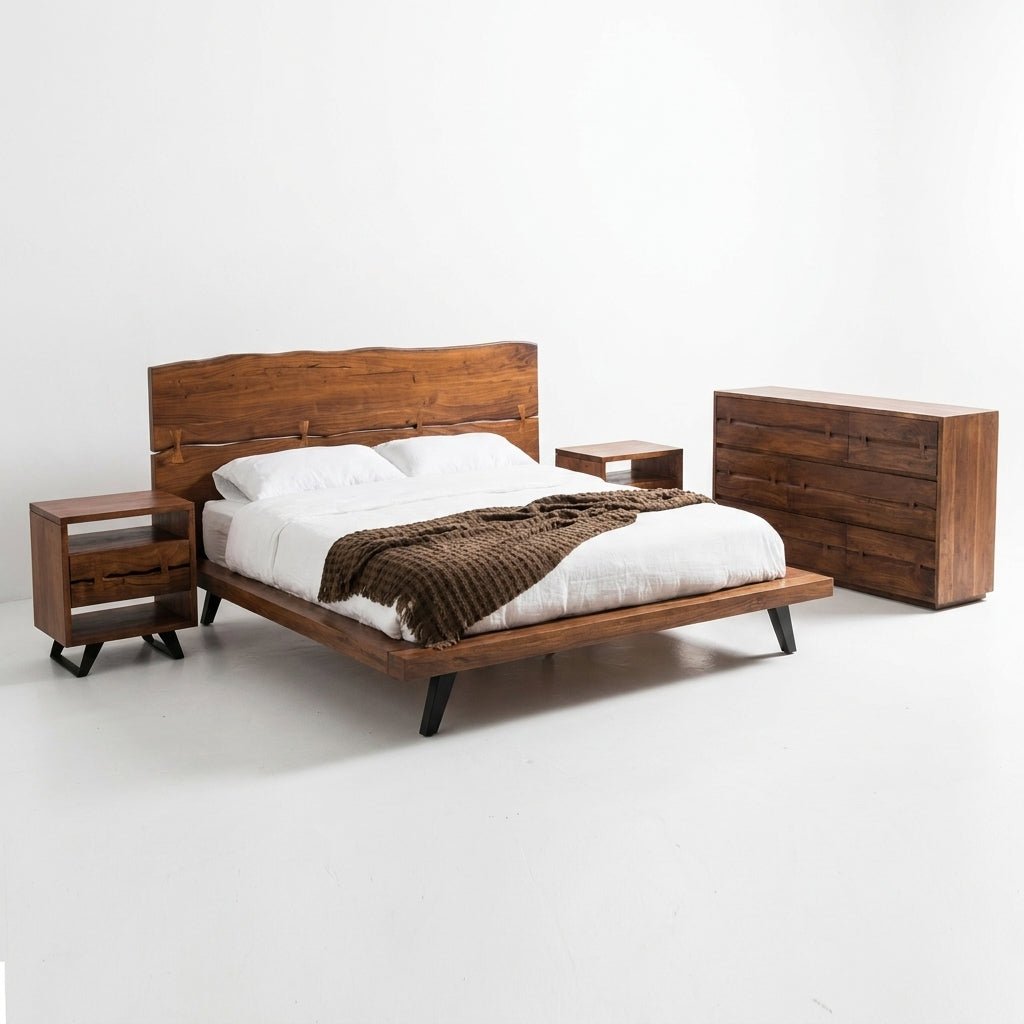 Mahajanga Platform Bed Bundle - Altera