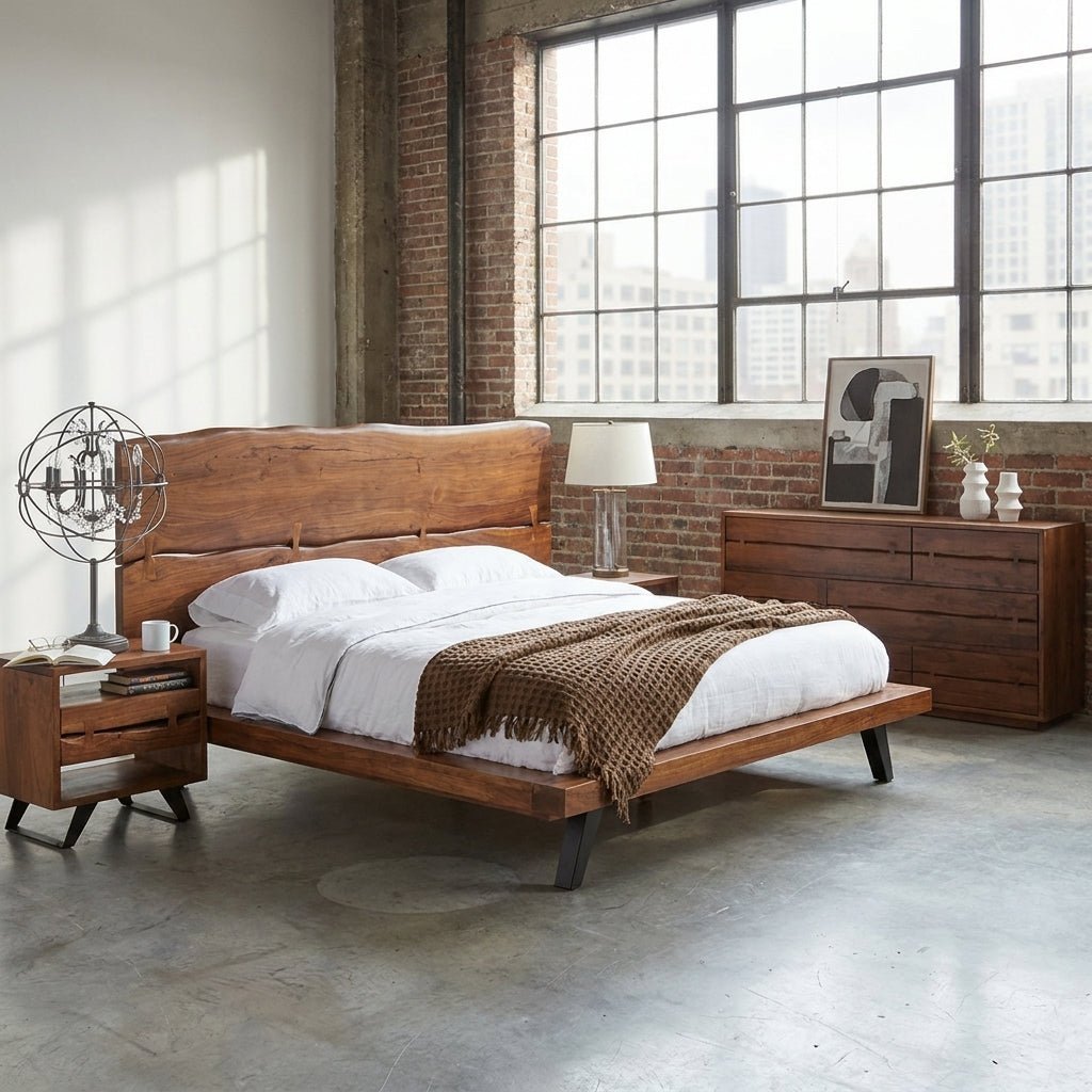 Mahajanga Platform Bed Bundle - Altera