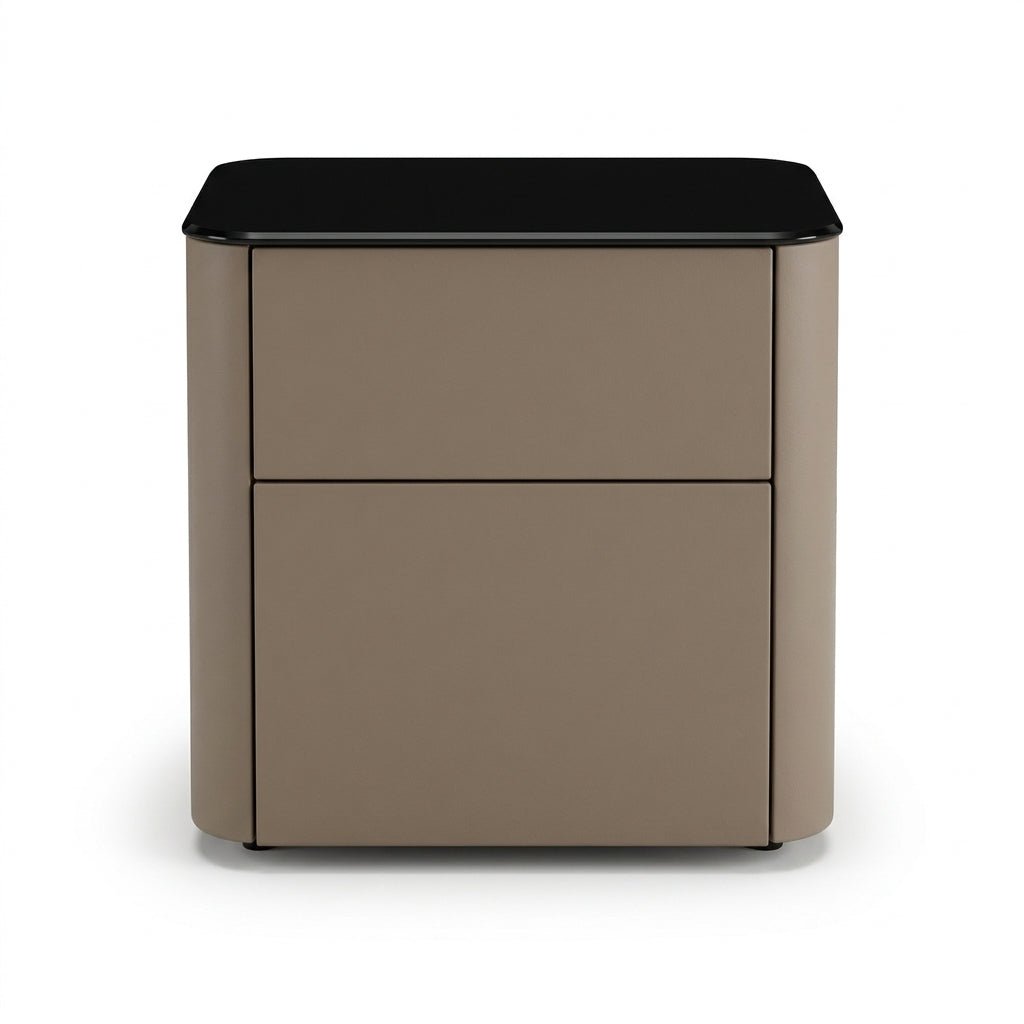 Malaga Two-Drawer Bedside Table - Altera