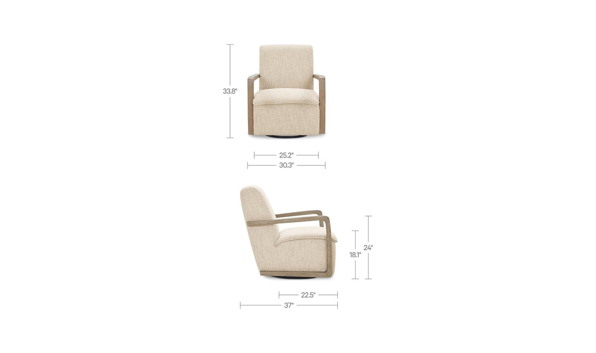 Malin Swivel Chair - Altera