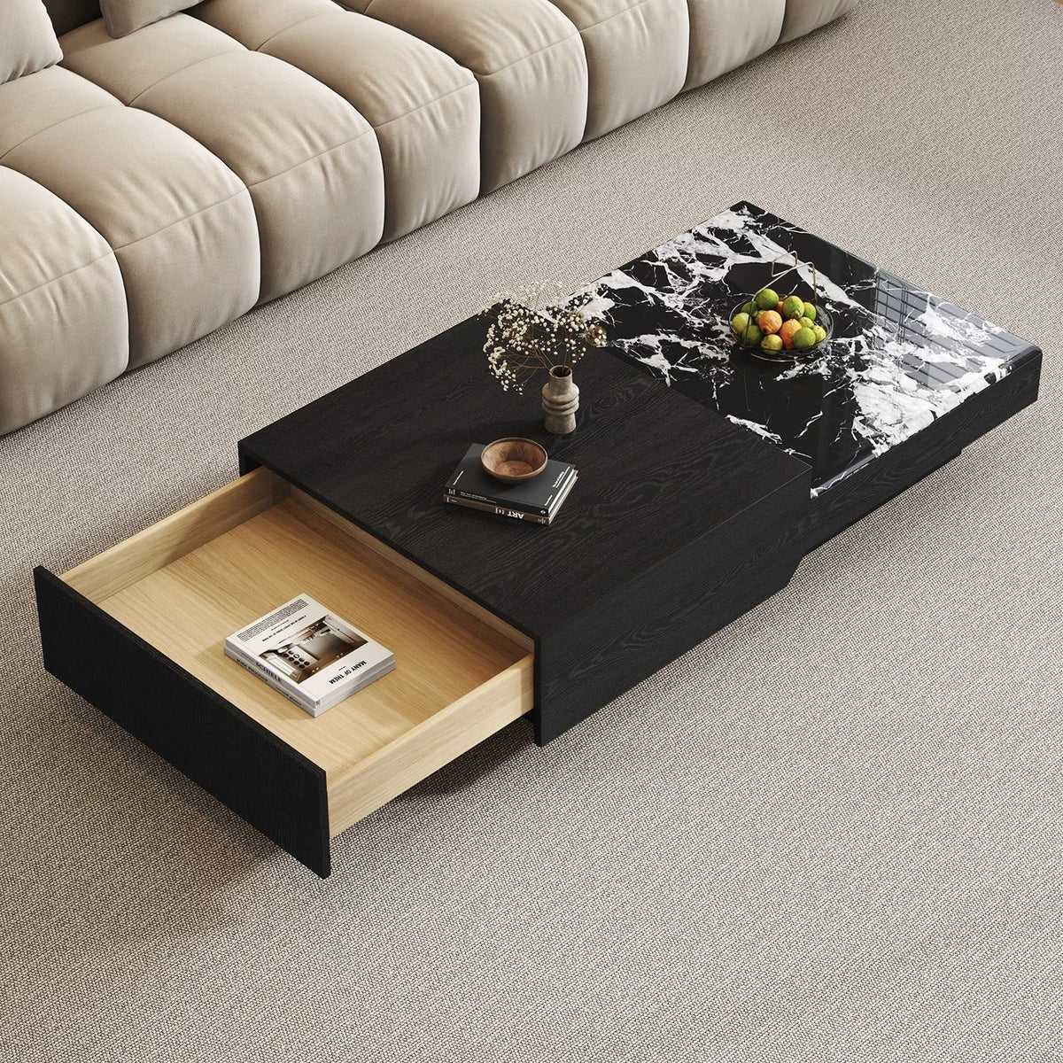Malmo Marble Coffee Table - Altera
