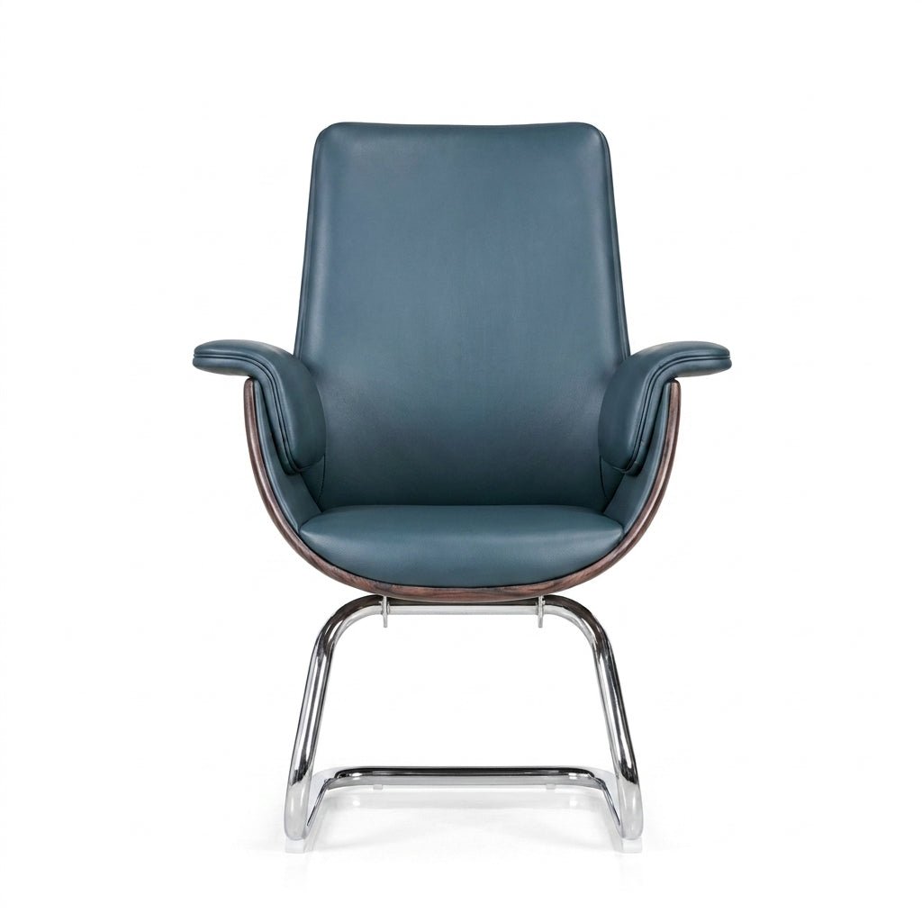 Malmö Premium Leather Visitor Chair - Altera