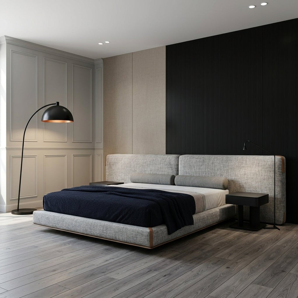 Martin Upholstered King Bed - Altera