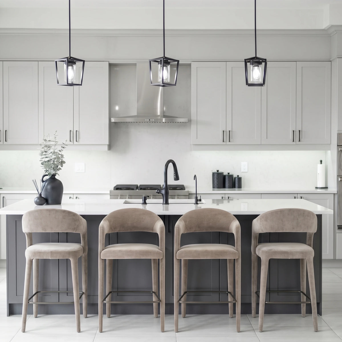 Massa Bar Stool, styled in a real room