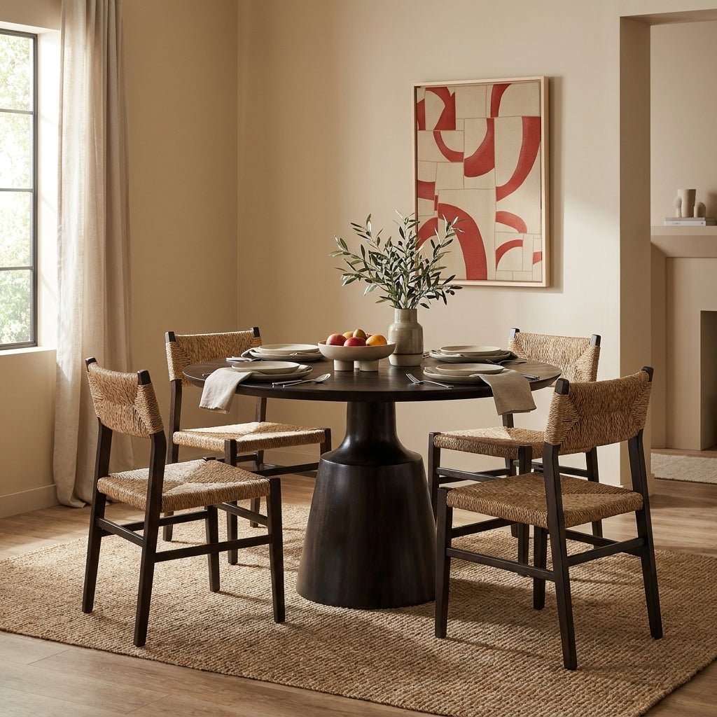 Merritt Dining Table Dark Brown - Altera