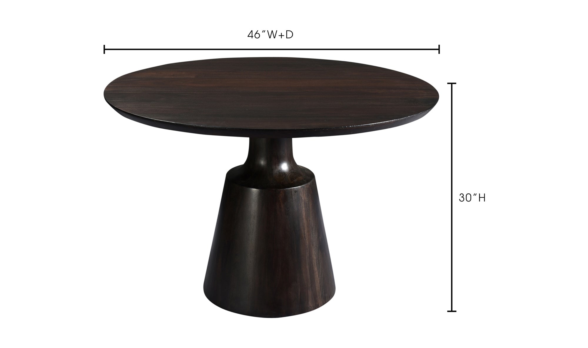 Table Only dimensions