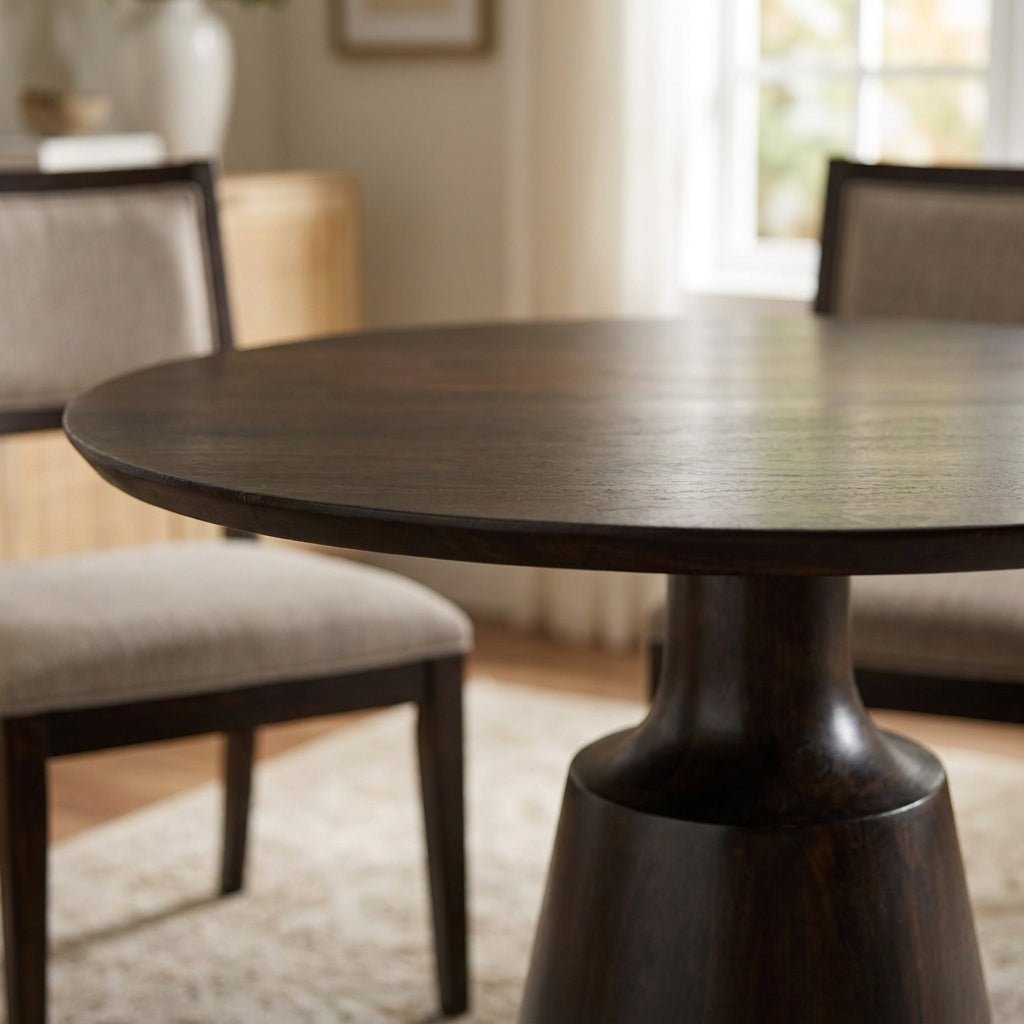Merritt Dining Table Dark Brown - Altera