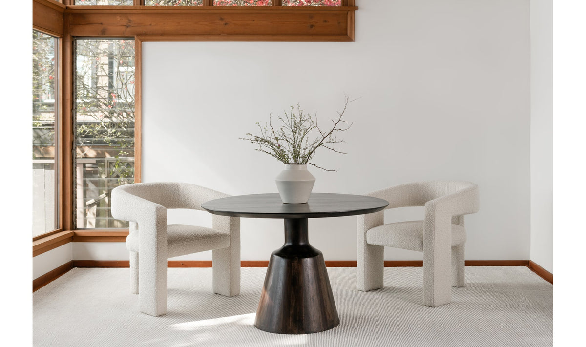 Merritt Dining Table Dark Brown - Altera