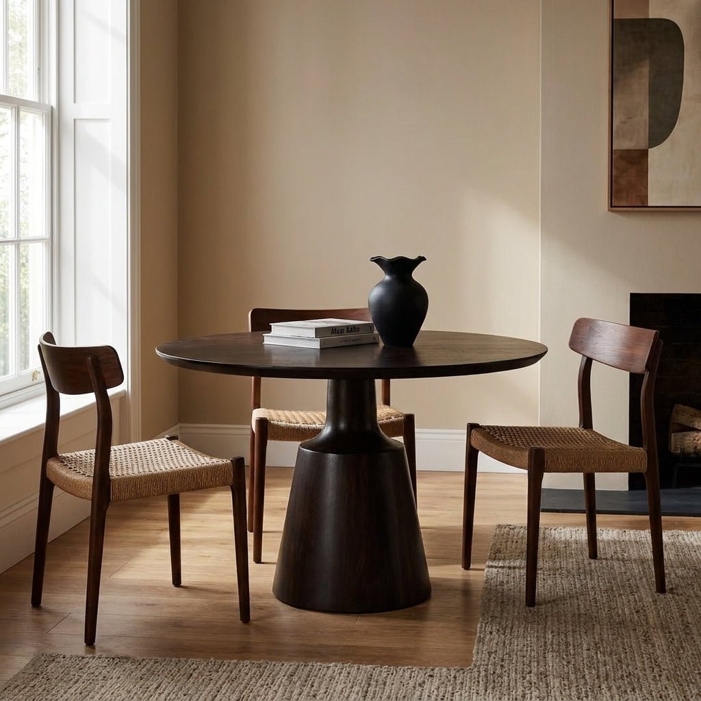 Merritt Dining Table Dark Brown - Altera