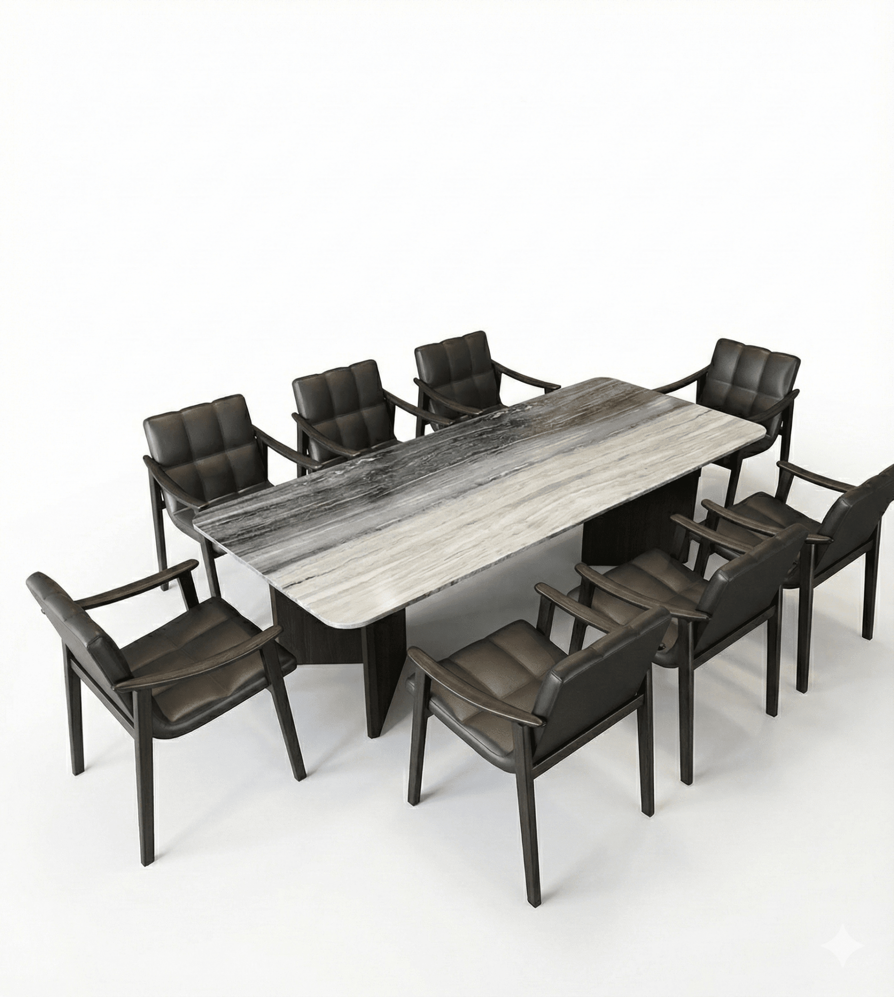 Metropolitan Grand Dining Room Set with 6 - 8 Chairs - Altera