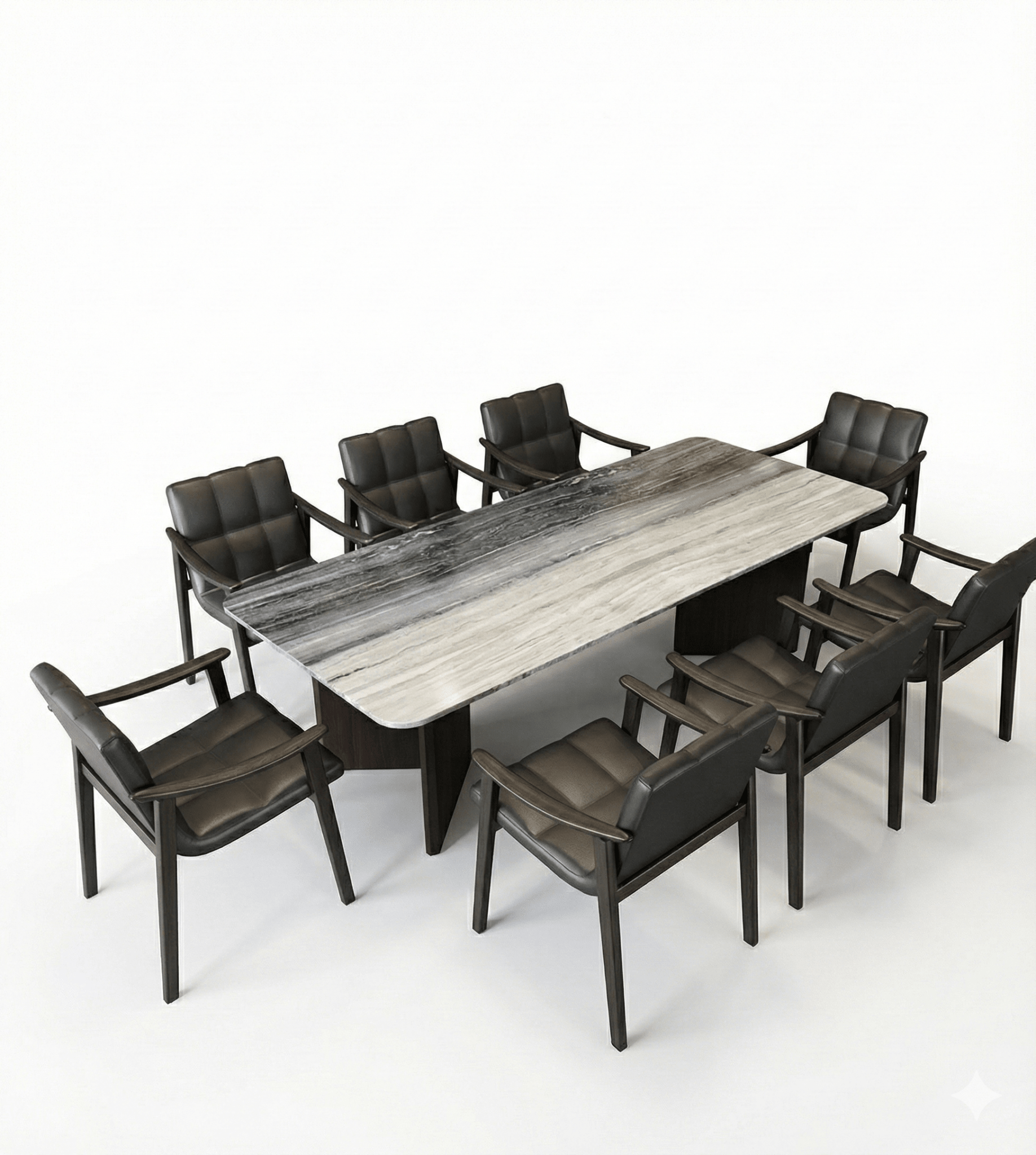 Metropolitan Grand Dining Room Set with 6 - 8 Chairs - Altera