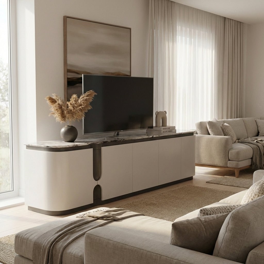 Modera Marble Top Console - Altera